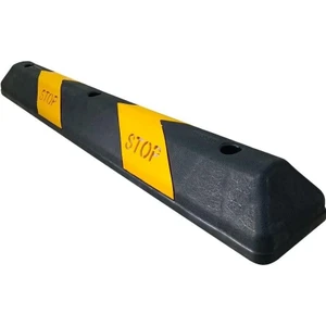 Siyah-Sarı Plastik Otopark Stoperi 110 cm