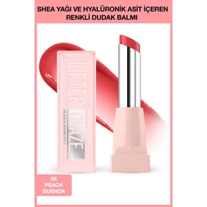 Maybelline New York Lifter Glaze Shea Yağı ve Hyalüronik Asit Içeren Renkli Dudak Balmı - 05 Peach Quench