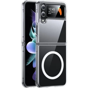 Samsung Z Flip 4 Şeffaf Magsafe Kılıf Mtl Aksesuar