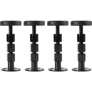 4pcs Başlık Tıpaları, Ayarlanabilir Dişli Karyola Çerçevesi Sarsıntı Önleyici Alet, Yatak Sarsıntı Desteği Sabitleyici (Yurt Dışından)