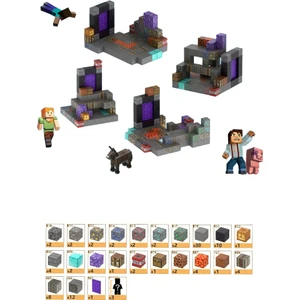100 Adet Mc Minecraft Manyetik Blok Seti Çocuk Eğitici Montaj Kare Blok Blok Oyuncakları (Yurt Dışından)