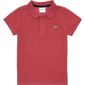 U.s. Polo Assn. Erkek Çocuk Vişne Tişört Basic 50306484-VR223
