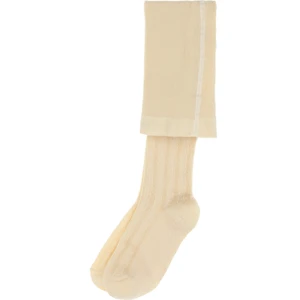 U.s. Polo Assn. Kız Çocuk Ekru Çorap (Külotlu) 50311325-VR019