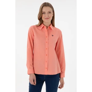 U.s. Polo Assn. Kadın Nar Çiçeği Gömlek Basic 50307726-VR039