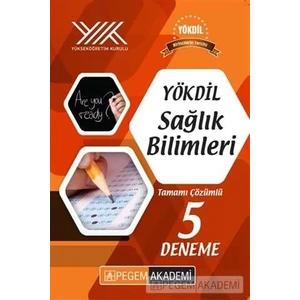 Pegem Akademi Yayıncılık YÖKDİL Sağlık Bilimleri Tamamı Çözümlü 5 Deneme