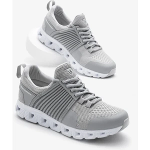 Tonny Black  Lacivert Tasarım Termo Taban Şeritli Nefes Alabilen Kumaş Bağcıklı Spor Ayakkabı