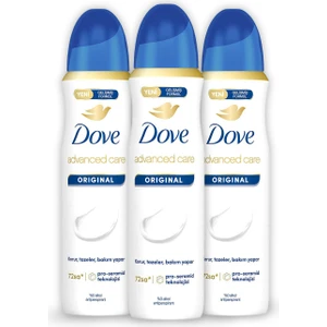 Kadın Sprey Deodorant Advanced Care 72 Saat Koruma 150 ml X3