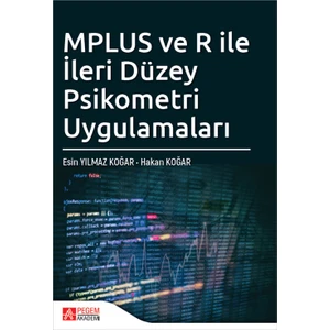 MPLUS ve R ile İleri Düzey Psikometri Uygulamaları