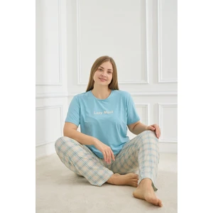 50502-1108 Kadın Büyük Beden Pijama Takımı