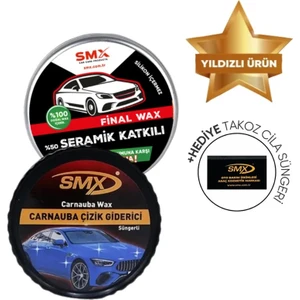 Çizik Giderici 270GR, Final Wax 150ML + Hediye Takoz Cila Süngeri