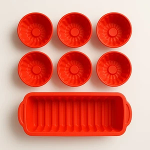 Baton Kek Kalıbı ve 6lı Muffin Shep Kalıp