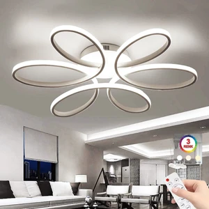 Istanbul Avize Cindy Gümüş Ledli 3 Renk Kumandalı Modern LED Avize
