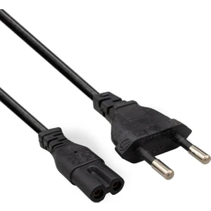 Technomax TM-4104 1.5 Metre Siyah Teyp Fişi Cereyan Kablosu