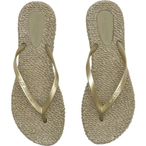 Ilse Jacobsen Platin CHEERFUL02 - Platin Düz Parmak Arası Terlik