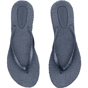 Ilse Jacobsen Indigo CHEERFUL01 - Lacivert Simli Parmak Arası Terlik