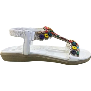 Orijinal Guja 156-1 Ortopedik Taşlı Şık Çocuk Sandalet