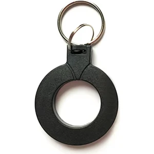 13.56MHZ Rfıd Halka Tip Tag Siyah Nfc Uıd Kimlik No Değiştirilebilir Etiket Anahtarlık Manyetik Kart