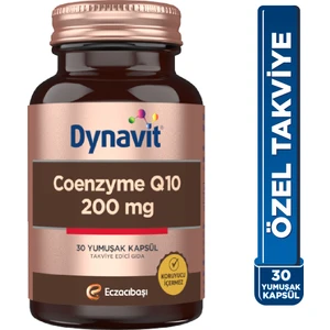 Coenzyme Q10 200 mg 30 Yumuşak Kapsül - Koenzim Q10