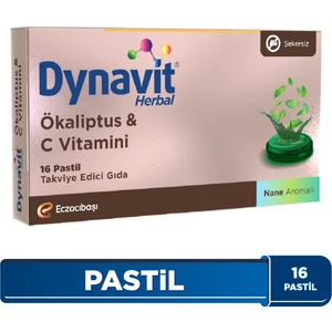 Dynavıt Herbal Okaliptus - C Vitamini 16 Pastil