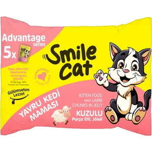 Cat Yavru Kedi Maması Kuzulu  Flowpack 5*85 Gr. (425GR.)