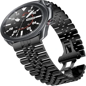 Huawei Watch Gt5/gt4/gt3 Pro 46MM Uyumlu Rolex Tasarım Paslanmaz Çelik Rolex Kordon