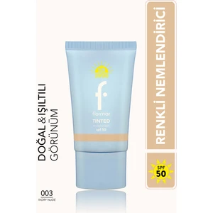 Sun Lovers Nemlendirici Etkili & Doğal Bitişli Renkli Güneş Koruyucu SPF50 (003 Ivory Nude) 8682536090360