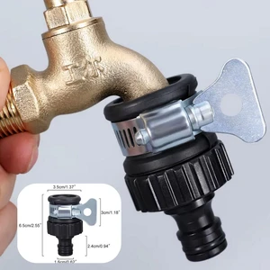 1 Adet Kelepçeli Musluk Adaptörü Musluk Başlığı  Musluk Konektörü Musluk Ucu