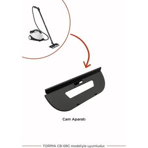 Buharlı Temizleyici Makinesi Uyumlu Yedek Cam Aparatı CB08C