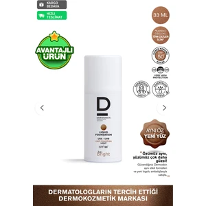 Be Bright Likit Fondöten Light SPF50+ | UVA&UVB Güneş Koruyucu | Yüksek Kapatıcı Fondöten | 33 ml