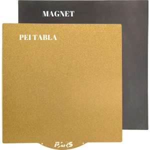 235X235 mm Gold Pei Kaplı Özel Yay Çeliği Tabla (Magnetli)