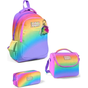 Coral High Kids Renk Geçişli 3’lü Okul Çanta Seti SET0114425