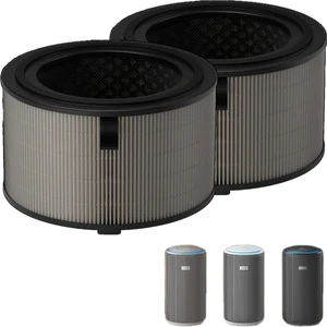 Philips 3200 Serisi AC3210, AC3220, AC3221 Hava Temizleyici Uyumlu - FY3200/30 - 2’li Hepa + Karbon Filtre