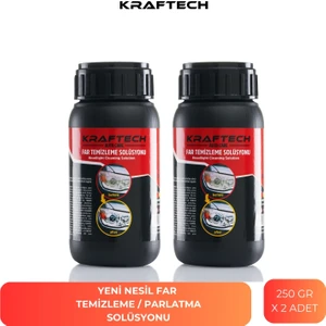 Yeni Nesil Araba Far Temizleme Solüsyonu Kloroform 2 X 250 Gr