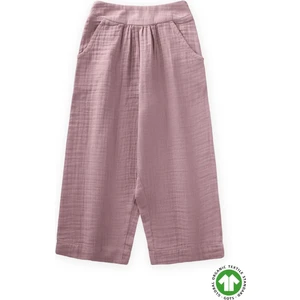 Organik Müslin Pantolon 2-8 Yaş Leylak