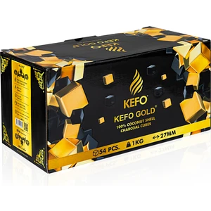 Gold 27 mm 1 kg Hindistan Ceviz Kömürü