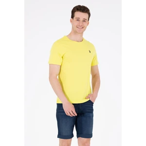 U.S. Polo Assn. Erkek Citron Tişört Basic 50263026-VR168