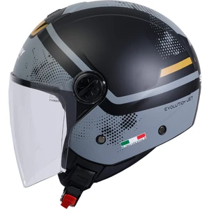 Sw 715 Gemını Black Grey Yarım Kask