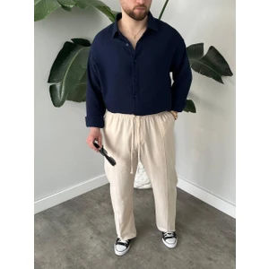 Erkek Regular Likralı Kırışmaya Dayanıklı Terletme Yapmayan Iç Göstermeyen Aerobin Kumaş Gömlek