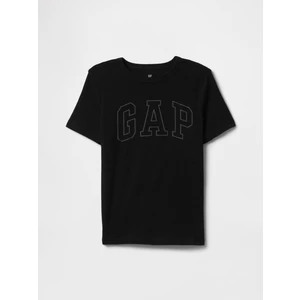 Erkek Çocuk Siyah Gap Logo T-Shirt