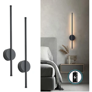 Pilli 70 cm  Duvar Aplik Günışığı (1 Adet)