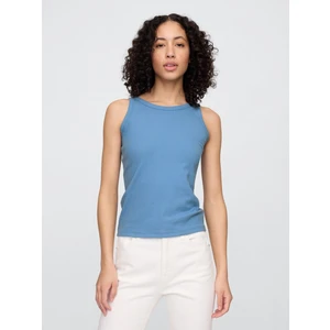 Kadın Mavi Halter Yaka Atlet