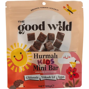 The Good Wild Glütensiz, Hurmalı Kids Mini Bar 55 G