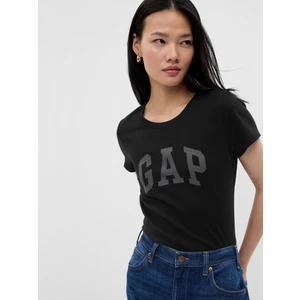 Kadın Siyah Gap Logo T-Shirt