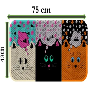 Kedi Tuvaleti Önü Paspas ve Tırmalama - Jüt