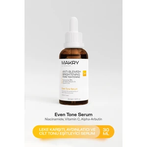Leke Karşıtı, Cilt Işıltısını Artıran ve Ton Dengeleyici Cilt Bakım Serumu 30 ml (Arbutin, Vitamin C)