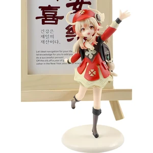 Genshin Impackt Klee Anime Karakter Figür Oyuncak Stantlı Koleksiyonluk Dekoratif Biblo Obje 16 Cm.