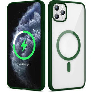 iPhone 11 Pro Max Uyumlu (11 Pro Max) Ege Serisi Magsafe Wireless Şarj Özellikli Silikon Kılıf