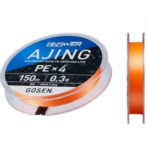 Gosen Answer Ajing Pe4 Örgü Lrf Ipi 150MT Coctail Orange 0.2 Pe