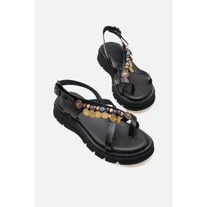 Corridor Italy - Günlük Kadın  Deri Sandalet