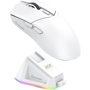 Kablosuz (3 Modlu)  24.000DPI Oyuncu Mouse PAW3311 Sensör Şarj Istasyonlu Grip Tape ve Skatez Hediye